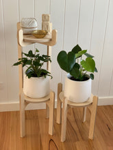 Load image into Gallery viewer, Wooden Plant Pot Stand
