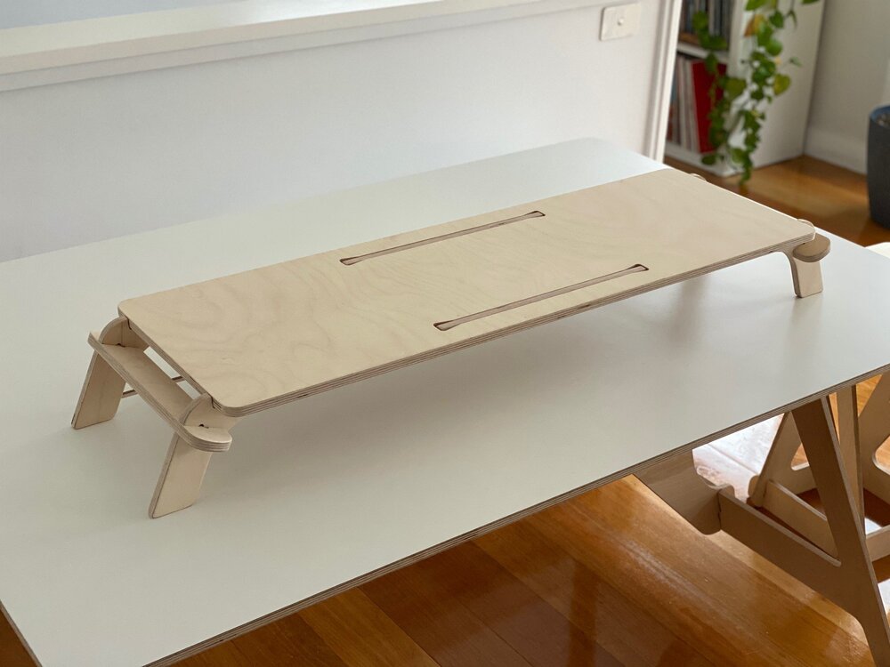 Double Width Large Monitor Stand
