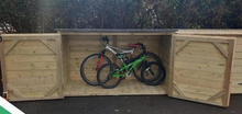 Load image into Gallery viewer, Wooden Bike Shed 
