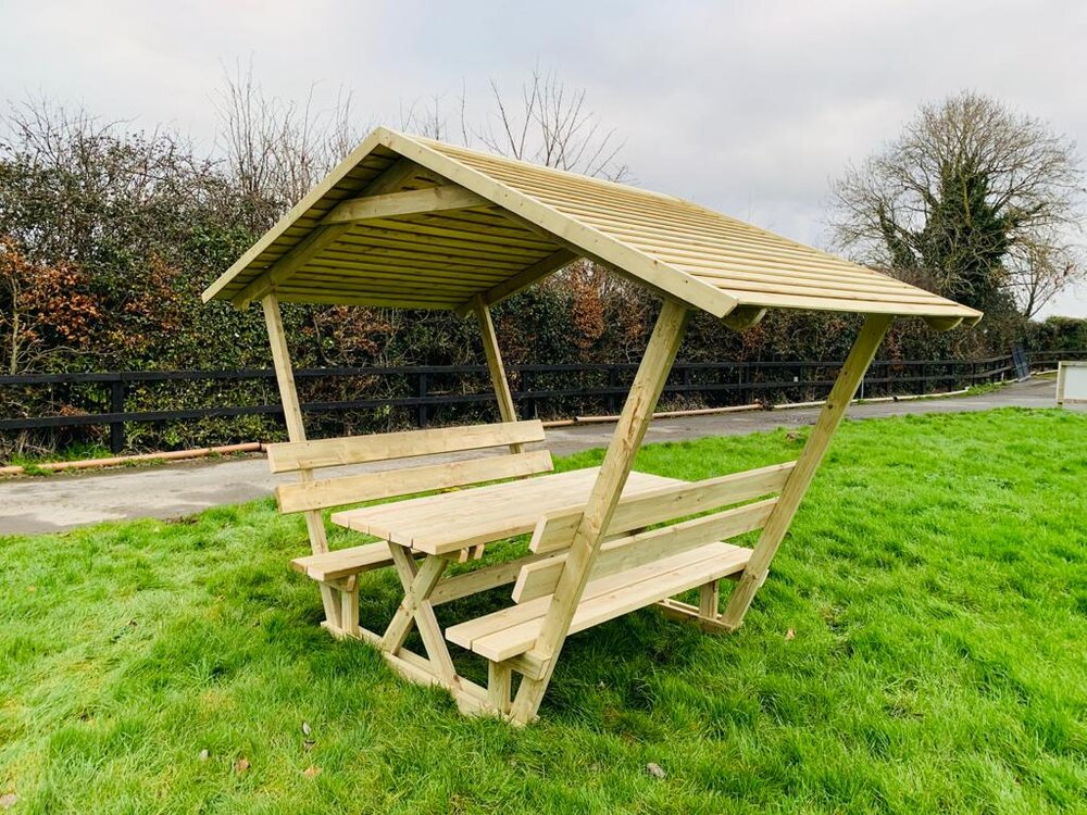 Covered Picnic Bench